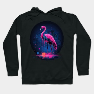 Cyberpunk flamingo Hoodie